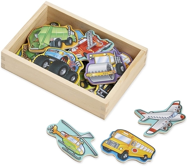 Магнітні фігурки Melissa&Doug Транспорт (MD8588) - Pampik - 2