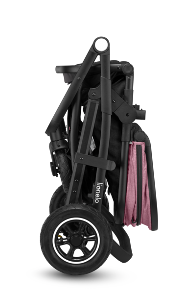 Універсальний візочок 2 в 1 Lionelo Amber Pink Rose, рожевий - Pampik - 5