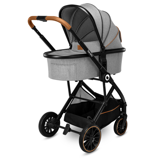 Універсальний візочок 2 в 1 Lionelo Riya 2in1 Grey Stone, сірий - Pampik - 6