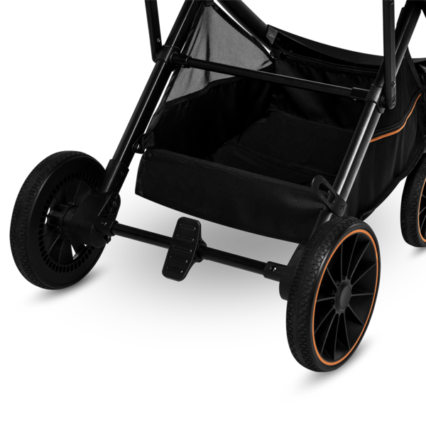 Універсальний візочок 2 в 1 Lionelo Riya 2in1 Black Onyx, чорний - Pampik - 23