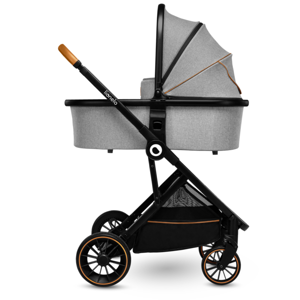Універсальний візочок 3 в 1 Lionelo Riya 3in1 Grey Stone, сірий - Pampik - 8