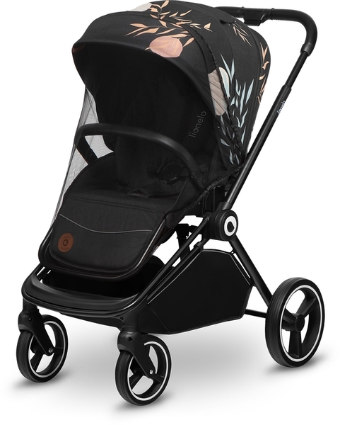 Універсальний візочок 3 в 1 Lionelo Mika Lovin, чорний - Pampik - 8