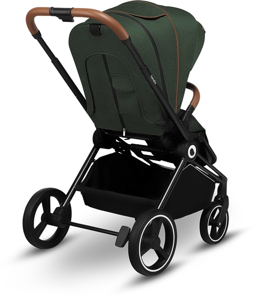 Універсальний візочок 2 в 1 Lionelo Mika Green Forest, зелений - Pampik - 3