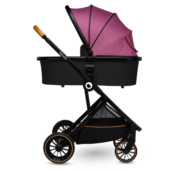 Універсальний візочок 2 в 1 Lionelo Riya 2in1 Pink Violet, рожевий - Pampik - 10