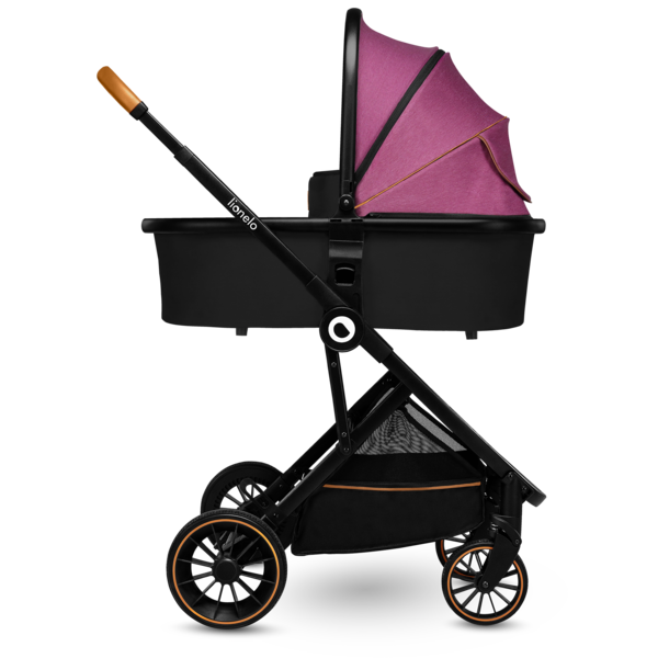 Універсальний візочок 2 в 1 Lionelo Riya 2in1 Pink Violet, рожевий - Pampik - 8