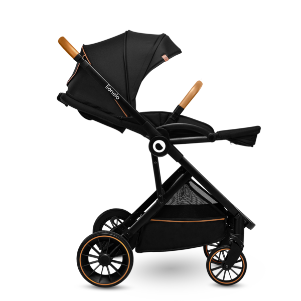 Універсальний візочок 3 в 1 Lionelo Riya 3in1 Black Onyx, чорний - Pampik - 23