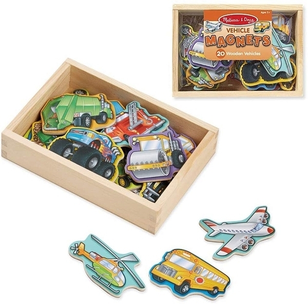 Магнітні фігурки Melissa&Doug Транспорт (MD8588) - Pampik - 3