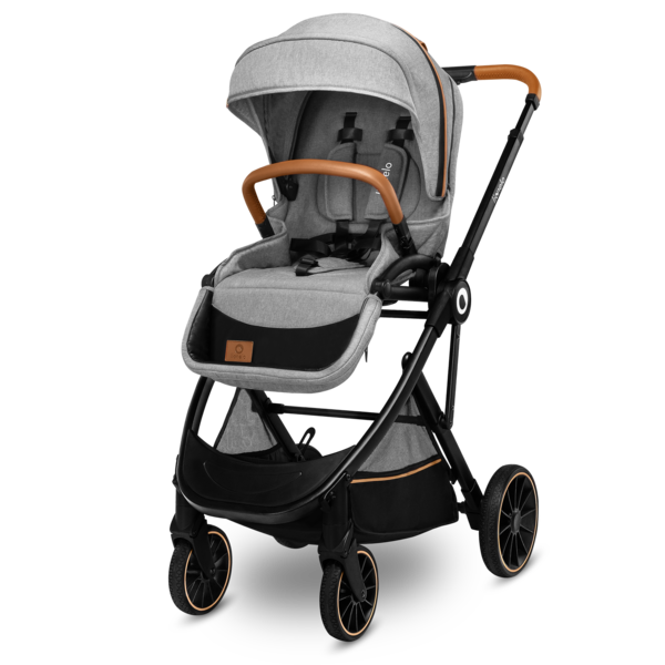 Універсальний візочок 2 в 1 Lionelo Riya 2in1 Grey Stone, сірий - Pampik - 2