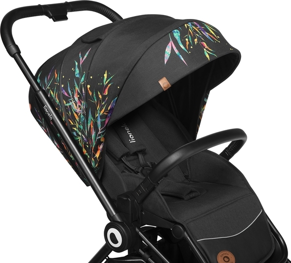 Універсальний візочок 3 в 1 Lionelo Mika Dreamin', чорний - Pampik - 17