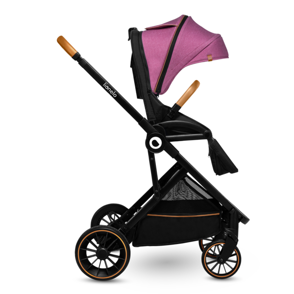 Універсальний візочок 2 в 1 Lionelo Riya 2in1 Pink Violet, рожевий - Pampik - 18