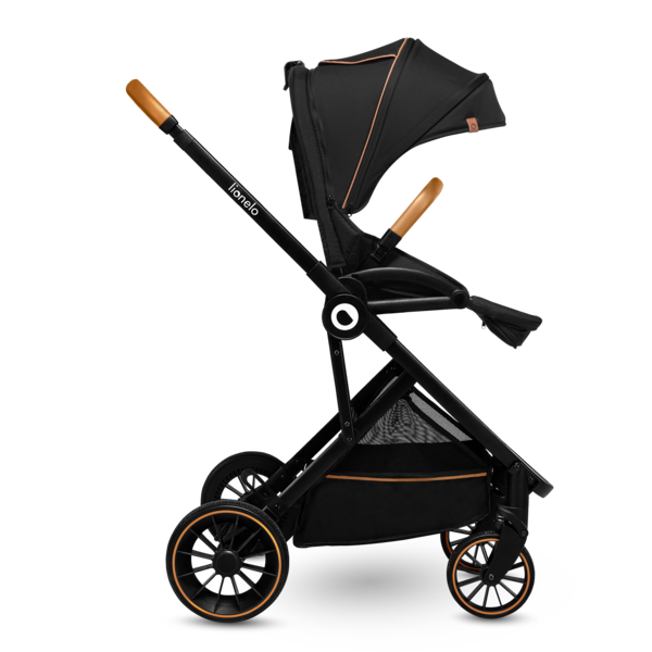 Універсальний візочок 3 в 1 Lionelo Riya 3in1 Black Onyx, чорний - Pampik - 24