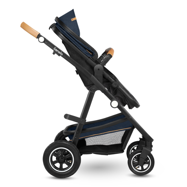 Універсальна коляска 2 в 1 Lionelo Amber 2 Blue Navy, темно-синій - Pampik - 15