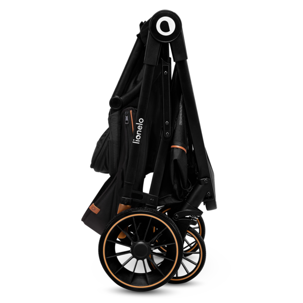 Універсальний візочок 3 в 1 Lionelo Riya 3in1 Black Onyx, чорний - Pampik - 13