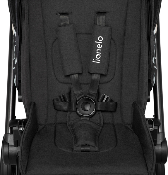 Універсальний візочок 3 в 1 Lionelo Mika Lovin, чорний - Pampik - 16