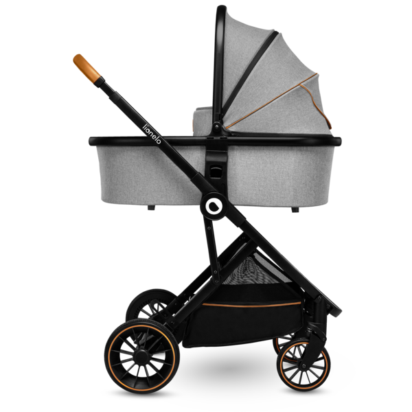 Універсальний візочок 2 в 1 Lionelo Riya 2in1 Grey Stone, сірий - Pampik - 7