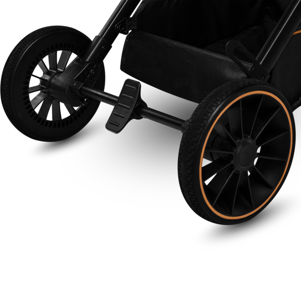 Універсальний візочок 2 в 1 Lionelo Riya 2in1 Black Onyx, чорний - Pampik - 24