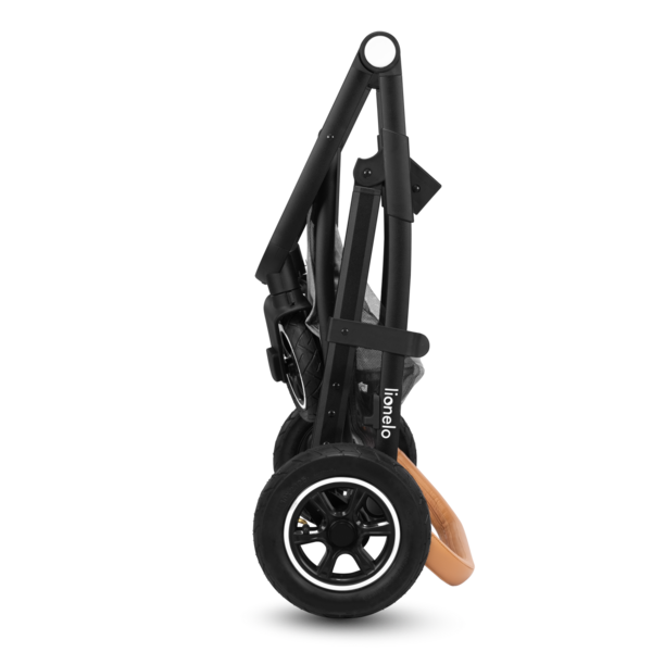 Універсальна коляска 2 в 1 Lionelo Amber 2 Grey Stone, світло-сірий - Pampik - 16