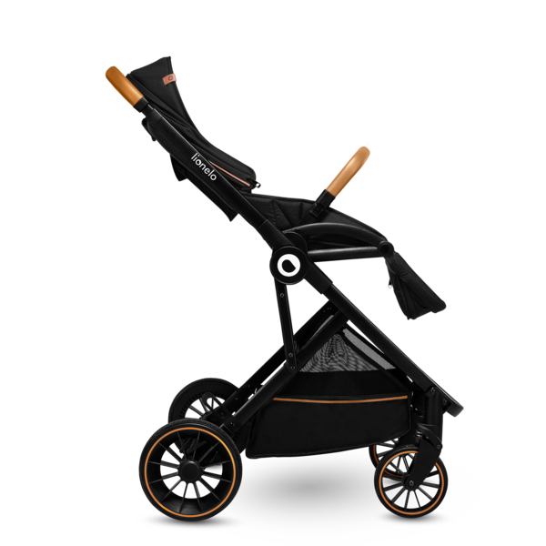 Універсальний візочок 2 в 1 Lionelo Riya 2in1 Black Onyx, чорний - Pampik - 32