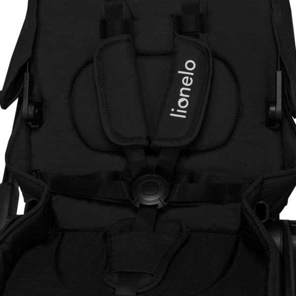 Універсальний візочок 2 в 1 Lionelo Riya 2in1 Black Onyx, чорний - Pampik - 4