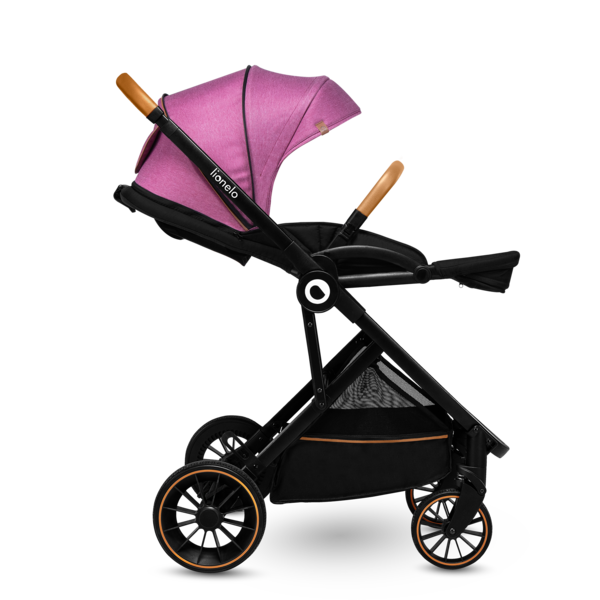 Універсальний візочок 2 в 1 Lionelo Riya 2in1 Pink Violet, рожевий - Pampik - 21
