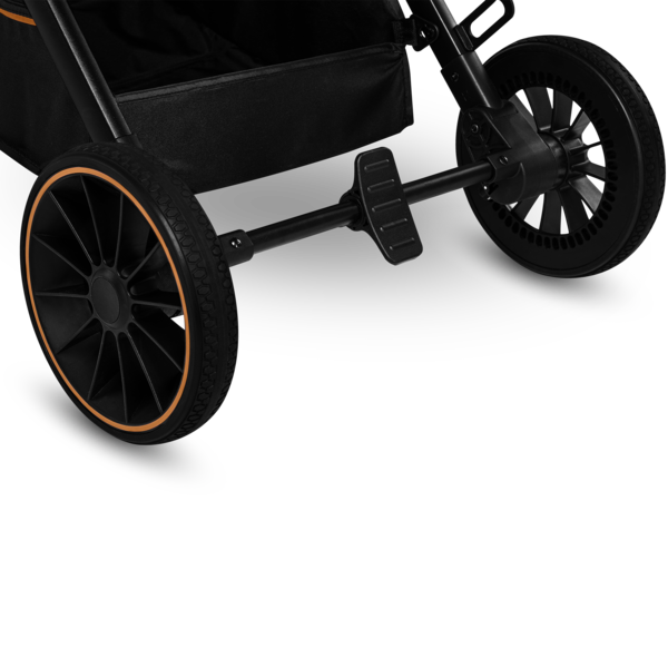 Універсальний візочок 2 в 1 Lionelo Riya 2in1 Black Onyx, чорний - Pampik - 25