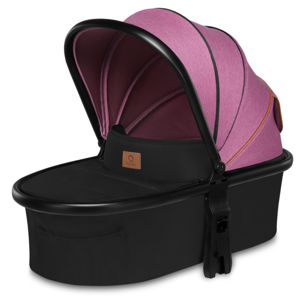Універсальний візочок 2 в 1 Lionelo Riya 2in1 Pink Violet, рожевий - Pampik - 6