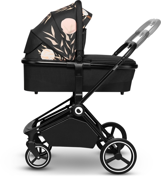 Універсальний візочок 3 в 1 Lionelo Mika Lovin, чорний - Pampik - 9