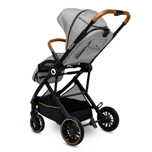 Універсальний візочок 2 в 1 Lionelo Riya 2in1 Grey Stone, сірий - Pampik - 16