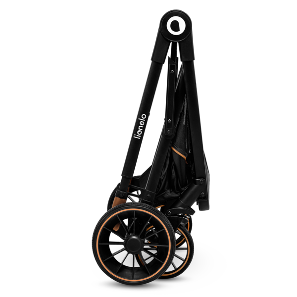 Універсальний візочок 3 в 1 Lionelo Riya 3in1 Black Onyx, чорний - Pampik - 11