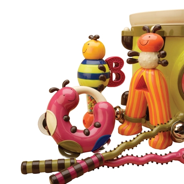 Музична іграшка Battat Парам-Пам-Пам, 7 інструментів в барабані (BX1007Z) - Pampik - 5