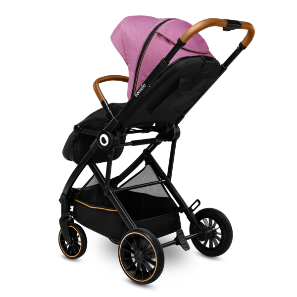 Універсальний візочок 2 в 1 Lionelo Riya 2in1 Pink Violet, рожевий - Pampik - 19