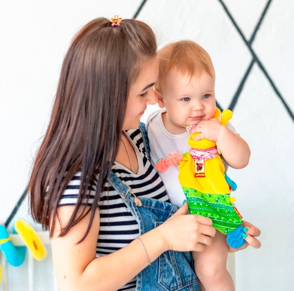 Іграшка-прорізувач Масік Зоо Жираф Бешкетник (МС 160201-01) - Pampik - 9