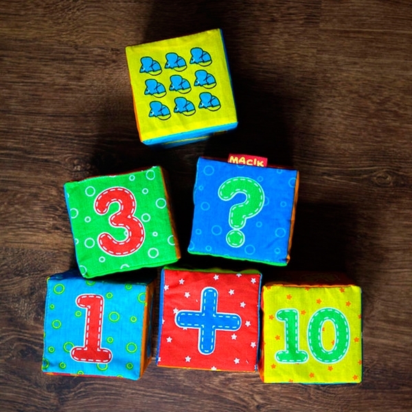 Набор мягких кубиков Масік Цифры (МС 090601-03) - Pampik - 6