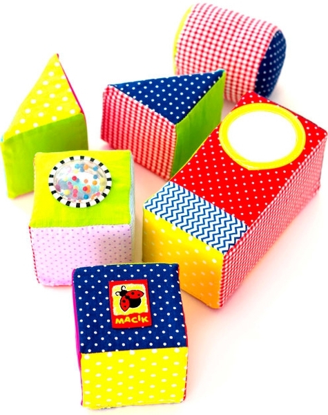 Набір м'яких кубиків Масік М'який конструктор (МС 090602-01) - Pampik - 8