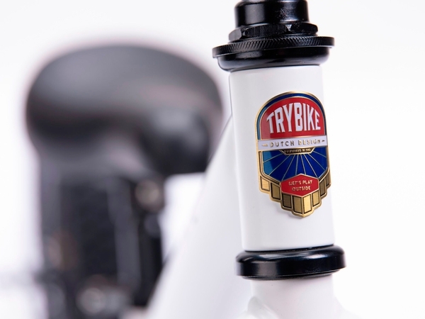 Велосипедний велосипед Trybike двоколісний, білий (TBS-2-WHT) - Pampik - 3