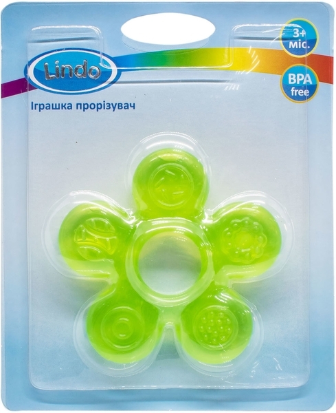 Прорезыватель Lindo, зеленый (Li 295) - Pampik - 2