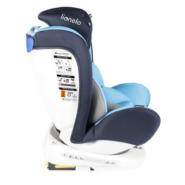 Автокрісло Lionelo Bastiaan Blue, синій - Pampik - 5