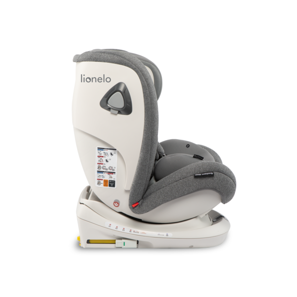 Автокресло Lionelo Bastiaan RWF Stone, серый - Pampik - 10