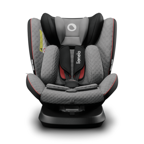 Автокрісло Lionelo Bastiaan One Grey Stone Black, сірий - Pampik - 3