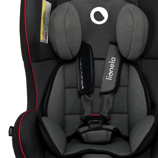 Автокресло Lionelo Liam Sporty Black, черный - Pampik - 12