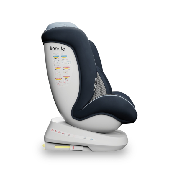 Автокрісло Lionelo Bastiaan One Blue Navy, синій - Pampik - 2
