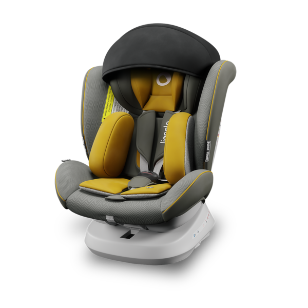 Автокресло Lionelo Bastiaan One Yellow Mustard, желтый - Pampik - 6