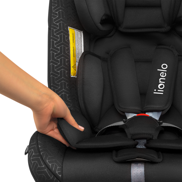 Автокресло Lionelo Sander Black, черный - Pampik - 10