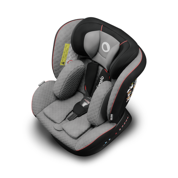 Автокрісло Lionelo Bastiaan One Grey Stone Black, сірий - Pampik - 2