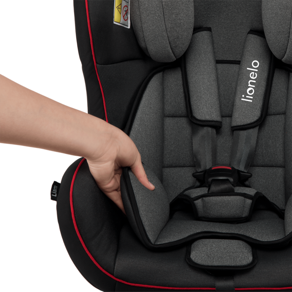 Автокресло Lionelo Liam Sporty Black, черный - Pampik - 7