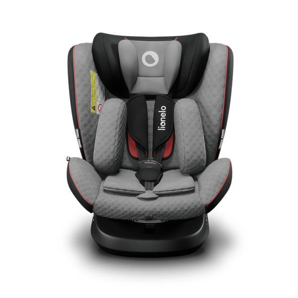 Автокрісло Lionelo Bastiaan One Grey Stone Black, сірий - Pampik - 4