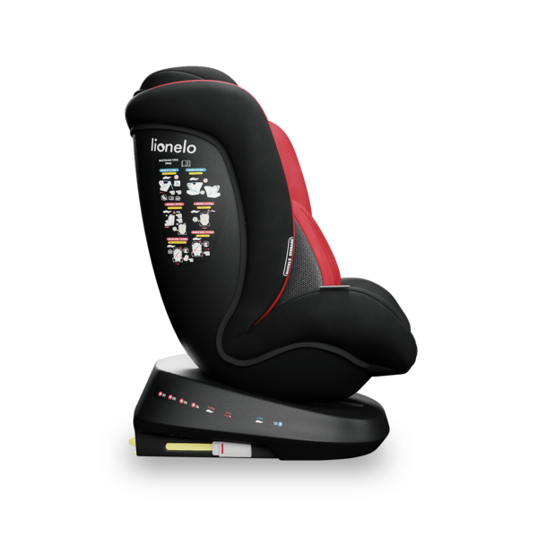 Автокрісло Lionelo Bastiaan One Red Chili, червоний - Pampik - 3