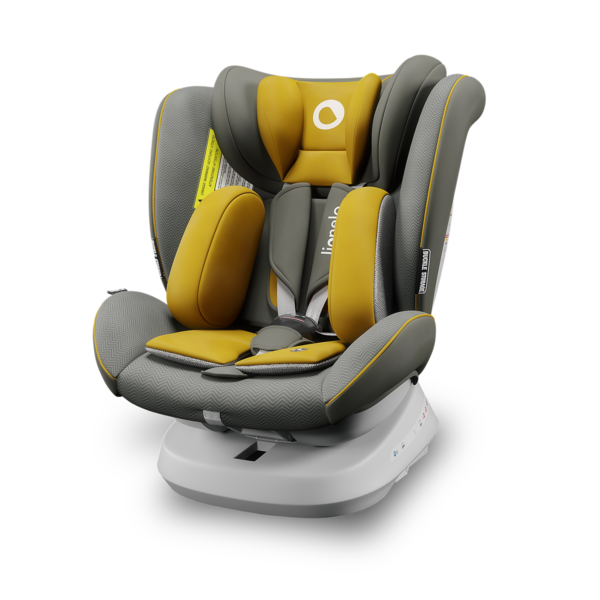 Автокресло Lionelo Bastiaan One Yellow Mustard, желтый - Pampik - 3