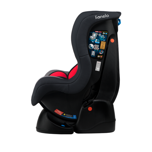 Автокресло Lionelo Liam Carmine Red, красный - Pampik - 7