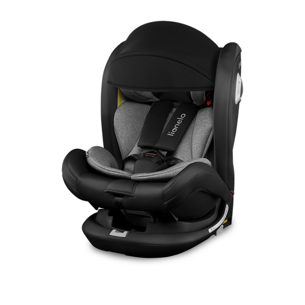 Автокрісло Lionelo Bastiaan RWF Carbone, сірий - Pampik - 7